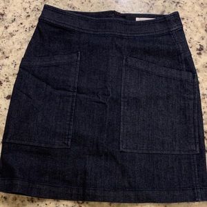 Loft denim skirt
